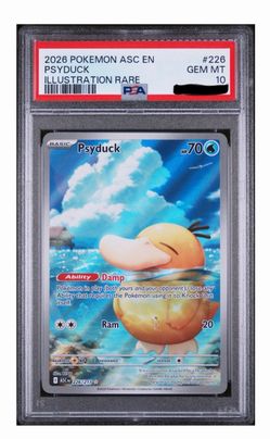 Ascended Heroes Psyduck PSA10