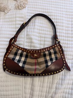 Burberry vintage avondale bag euc studded