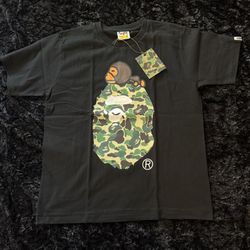 Bape ABC Camo Milo On Big Ape Tee 