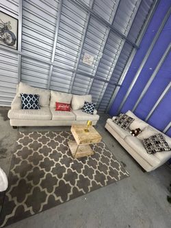 Beige couch set (we deliver)