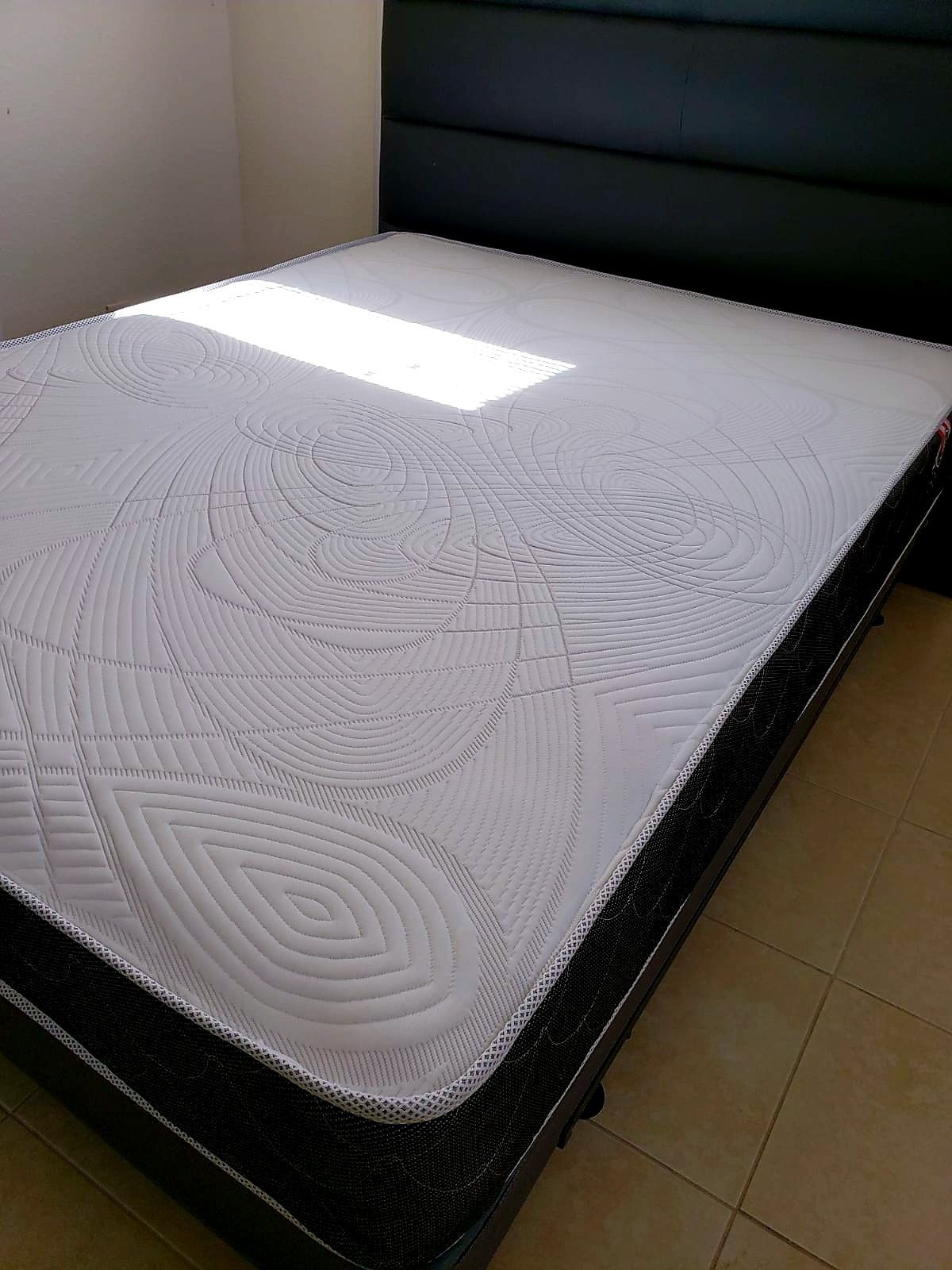 NEW QUEEN MATTRESS BOX SPRING SET 2PC, BED FRAME IS NOT INCLUDED