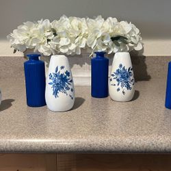 Glass And Ceramic Vases 