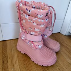 Kids Snow Boots / Winter Outdoor Boots Waterproof with Fur Lined