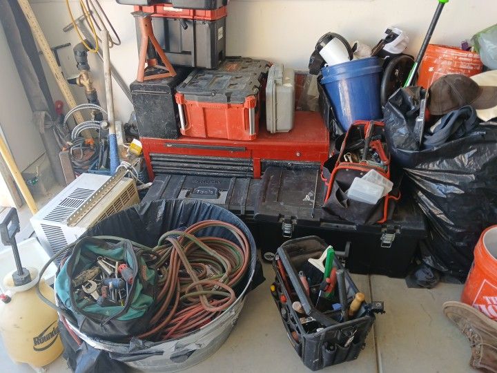 Tool Boxes With Tools Everything Must Go