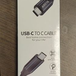 USB TYPE C TO TYPE CABLE 