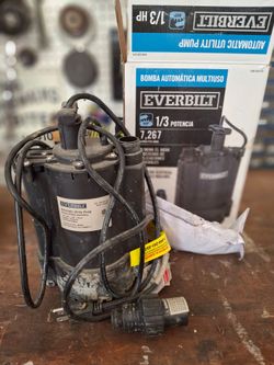 Everbilt 1/3 HP Automatic Utility Pump