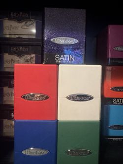 MTG Deck Box Lot - 25 UG Boulders + 9 Ultra Pro Satins - Used