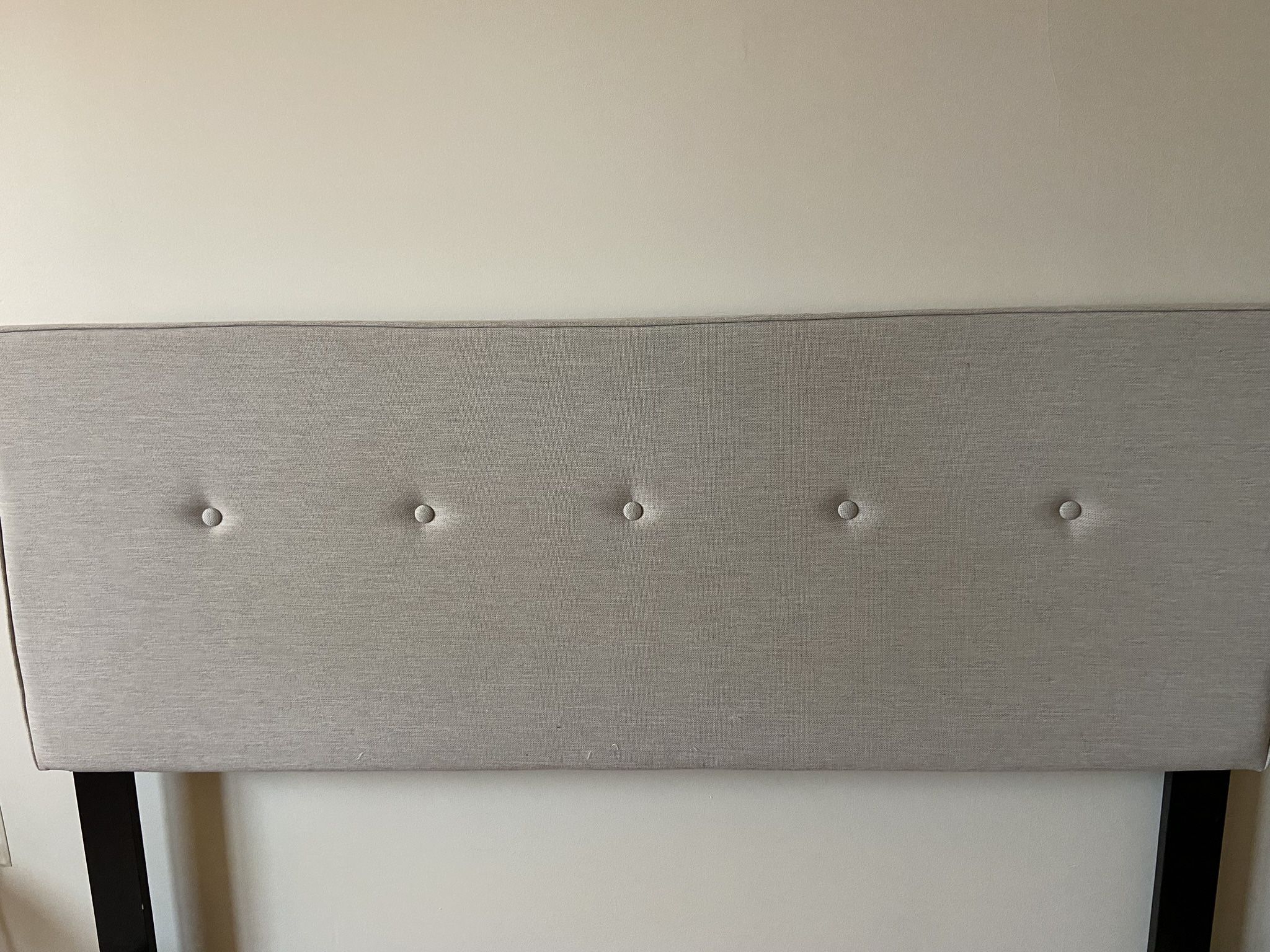 Free Upholstered Queen Bed Frame 