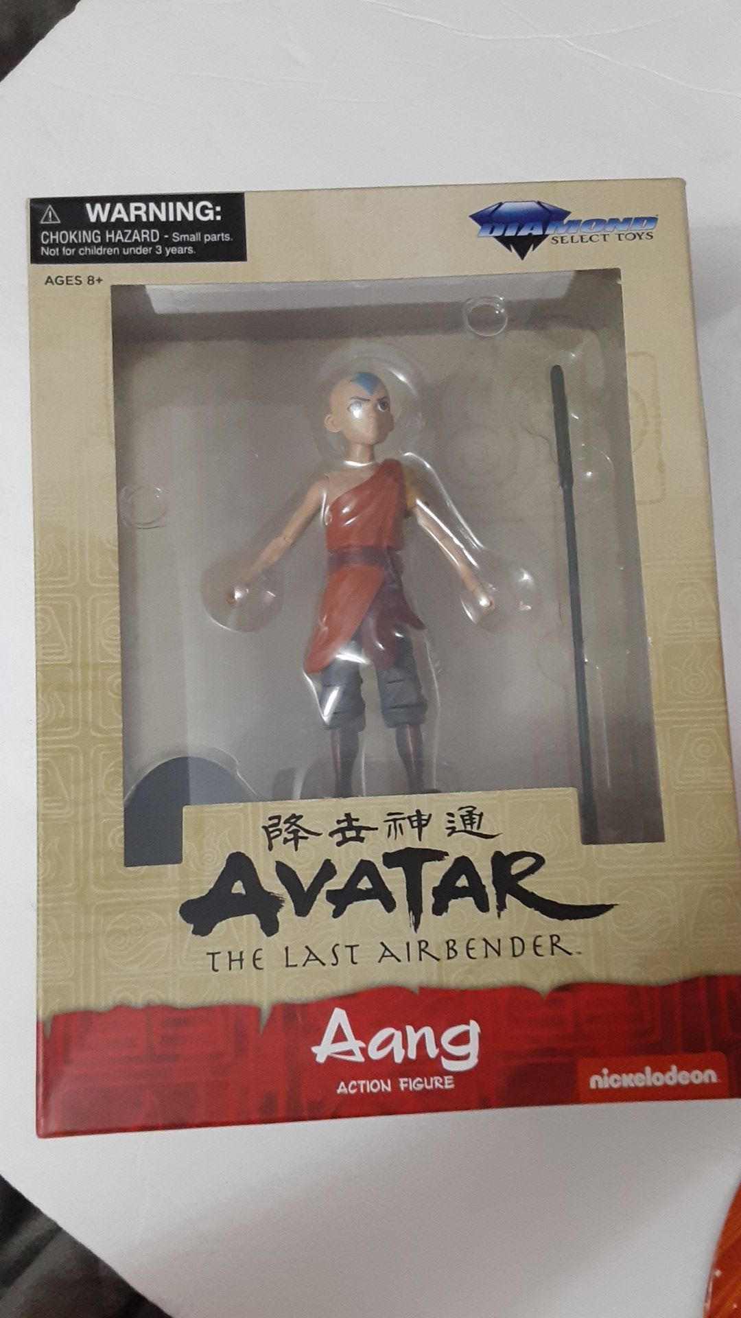 DIAMOND SELECT AVATAR THE LAST AIRBENDER AANG ACTION FIGURE NEW