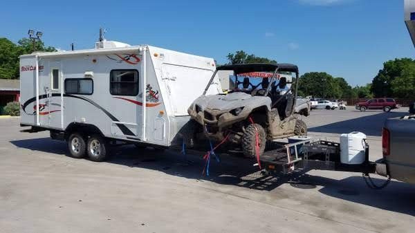 Nice Used KZ Coyote Toy Hauler