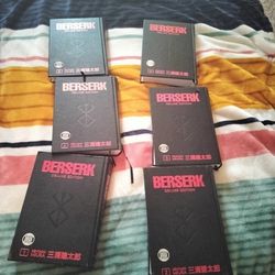 Berserk Deluxe Edition Manga 1-6