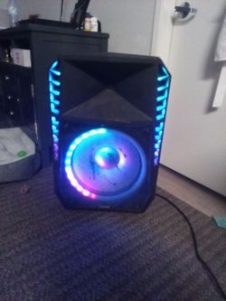 Large Party Speaker with LED Lights ion speaker