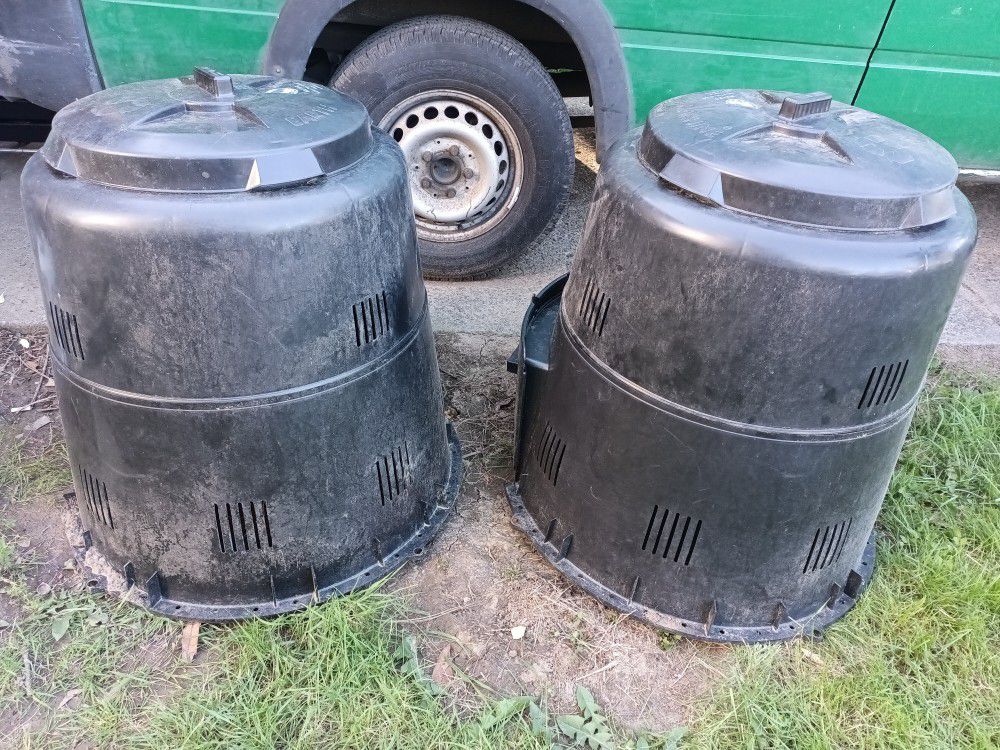 Two Compost Bins
