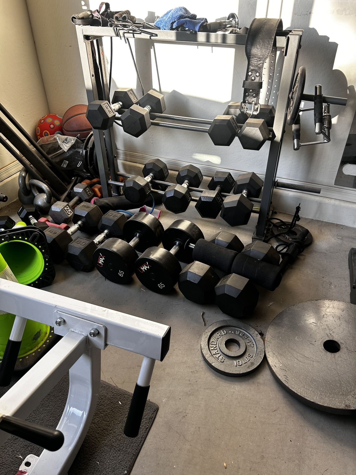 Dumbbells And Weights