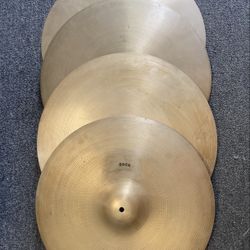 Drum Set Cymbals, Real Zildjian $99 Each