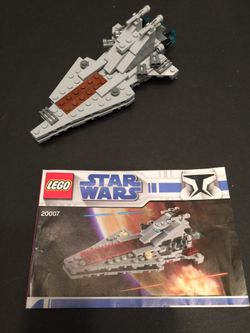 Exclusive Brickmaster Lego Star Wars Republic Attack Cruiser (mini)