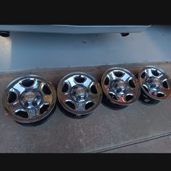 16' Chrome Chevy Wheels