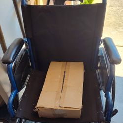 New Wheel Chair With Canvas Seating
