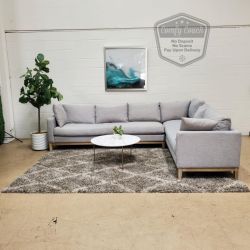 🛋️Modern Lshaped Sectional Sofa(Delivery Available!! )