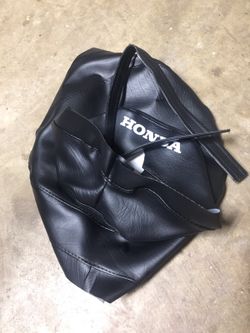 Honda rebel seat cover .... both $20