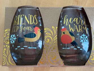 4 Winter Holiday Wine Tumbler