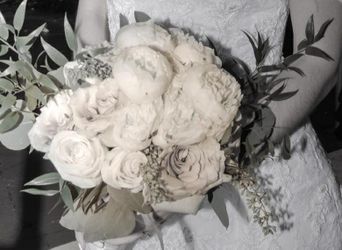 Wedding BRIDE BOUQUET. Any style, Natural Flowers.