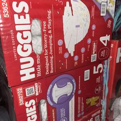 Diapers Huggies #4 #5 