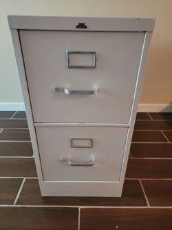 2-Drawer Metal Filing Cabinet