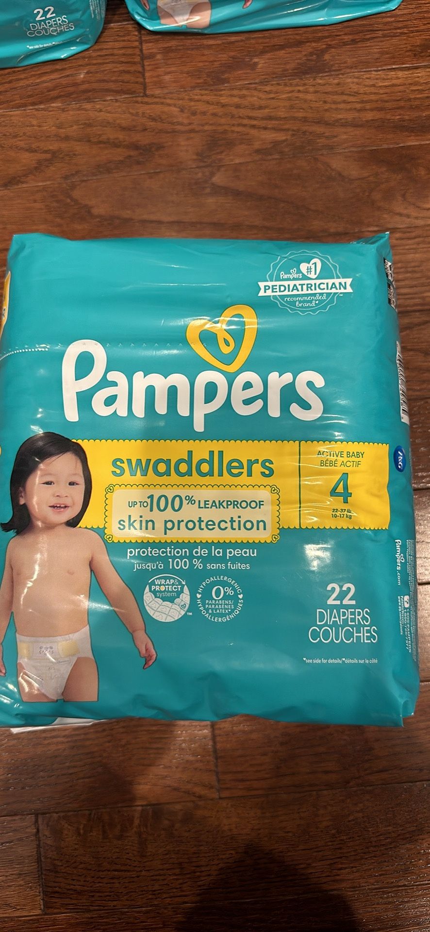 Pampers diapers size4 $7