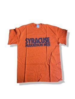NEW 2009 Syracuse University Marathon Men Big East Tournament T-Shirt Size M