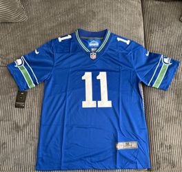 Seattle Seahawks Jaxon Smith-Njigba Royal Throwback Jersey