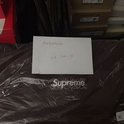 Supreme Brown Box Logo Bandana Box