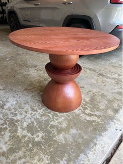 Solid Wood Red Walnut table- Brand New