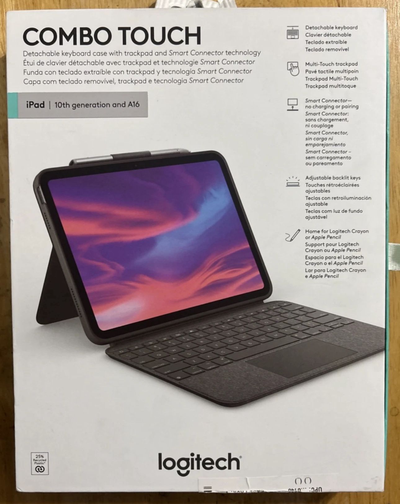 Logitech Combo Touch iPad 10th A16