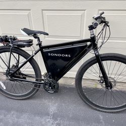 Sondors Electric Bike Black Size L