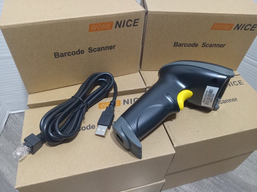 Lot of 10
New USB Barcode Scanners