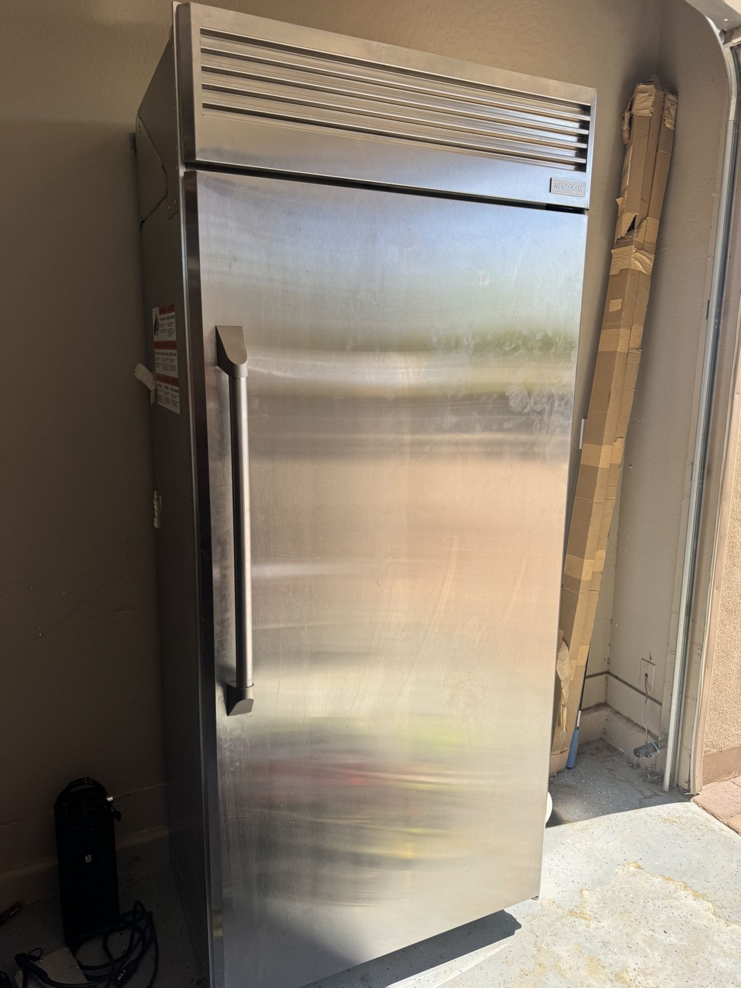 GE Monogram 36” Column Refrigerator Built In