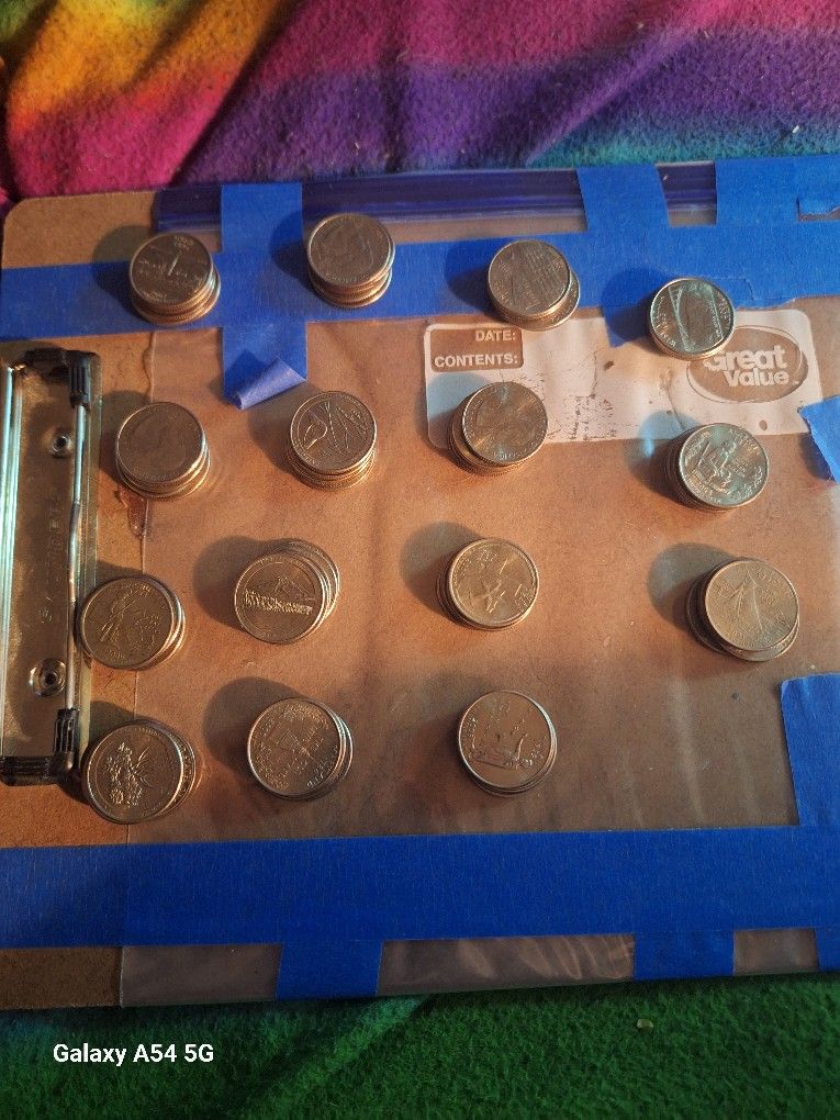 75 State Quarters (Fully Read)