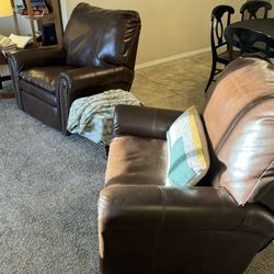 Brown Recliners (Great Shape!)