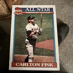 Topps - All-Star #393 Carlton Fisk MLB Baseball Card 