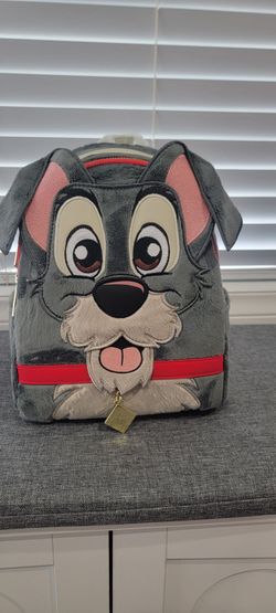 Loungefly Disney Tramp Plush Mini Backpack