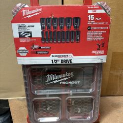Milwaukee Impact Socket Packout 