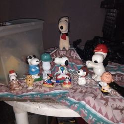 Private Collection Of Snoopy Lucy And Charlie Brown Part  =1=, S E L L Individually Wait Till You See The Sick Part 2