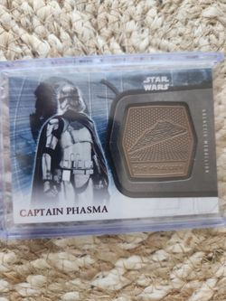 Captain phasma bronze medalion card