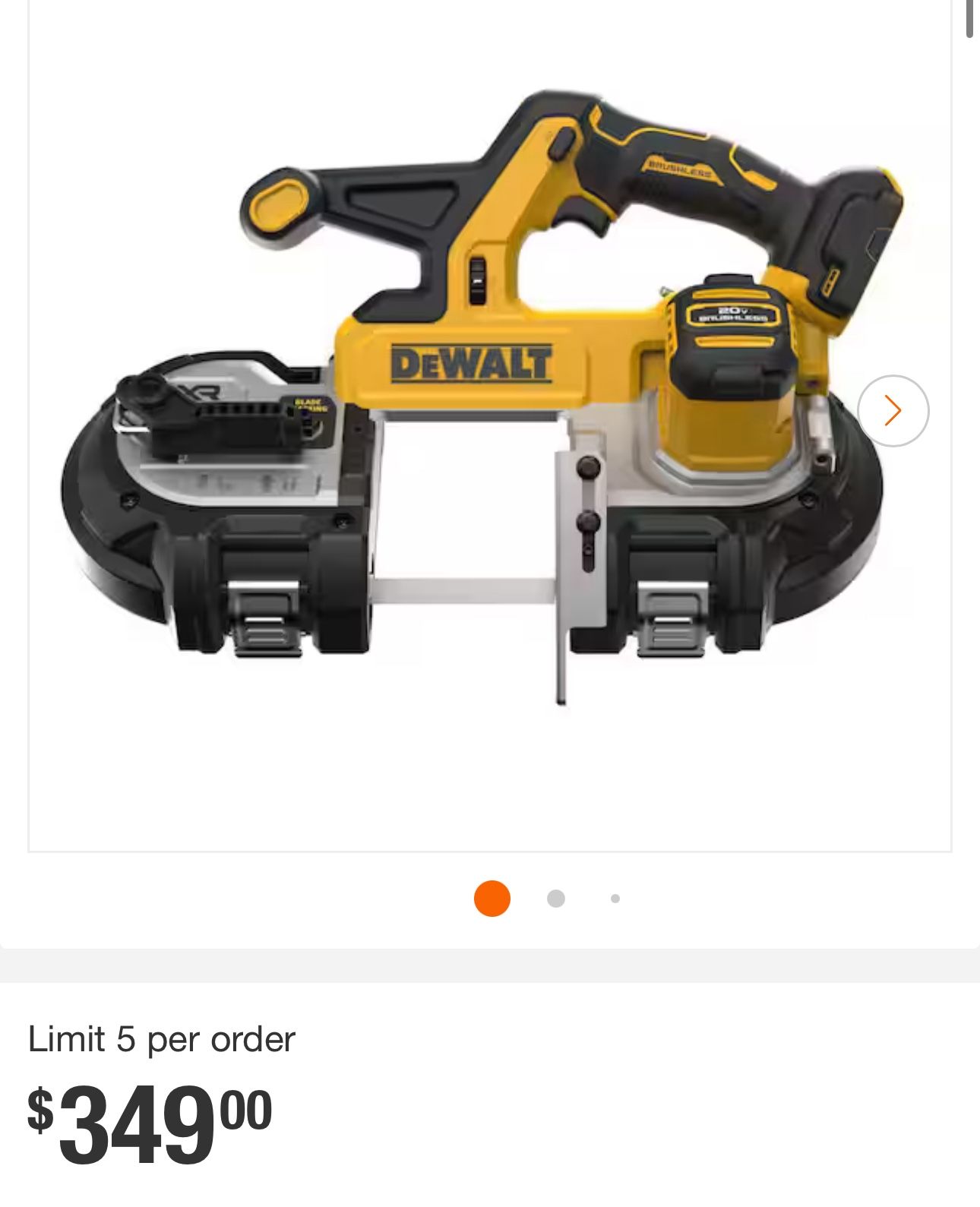 Dewalt Bandsaw