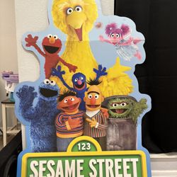 Sesame Street Cardboard Cutout (party Decorations)