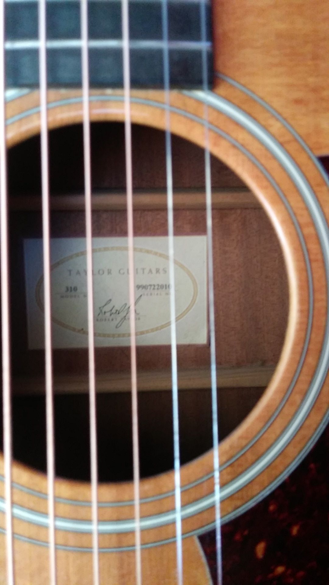 1999 Taylor 310 acoustic guitar