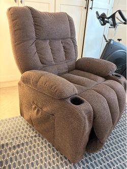 Reclining lift Chair with heat and massager