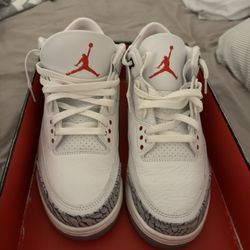 Jordan Cement 3’s SZ 9.5 USED 1x!! 190 OBO