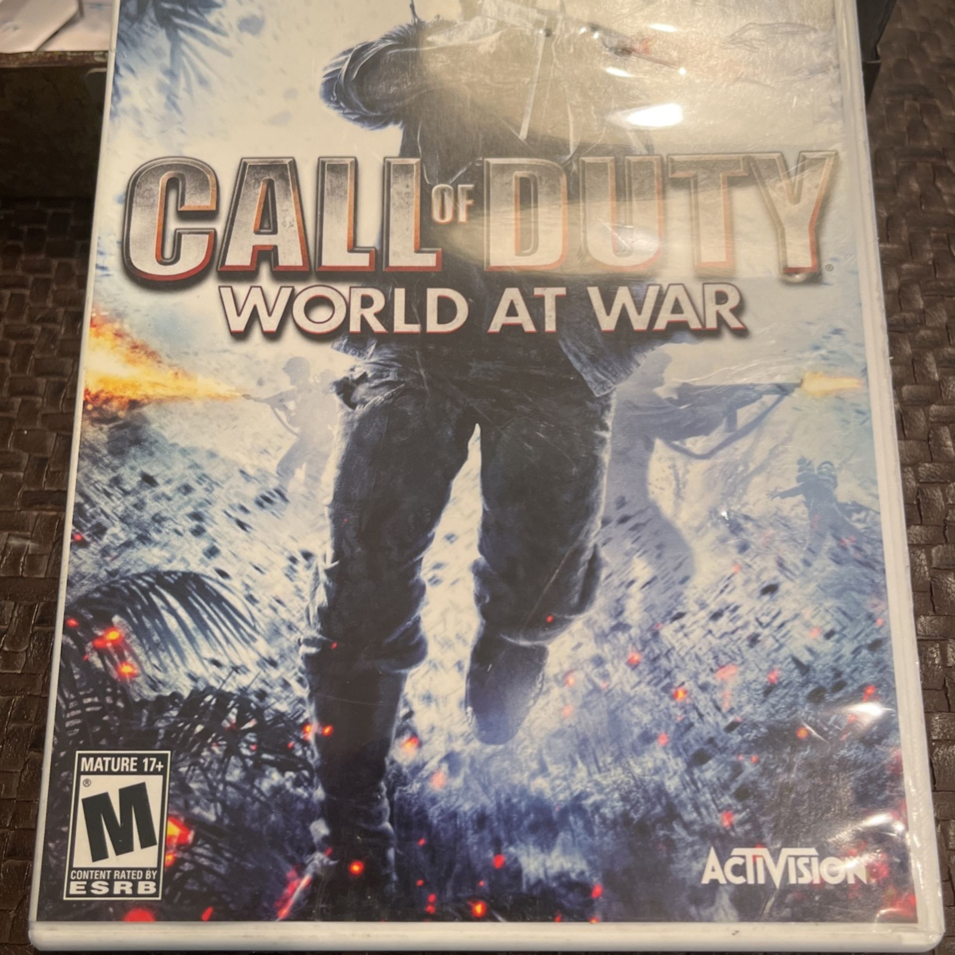 Call of Duty: World at War for Nintendo Wii COMPLETE WITH MANUAL